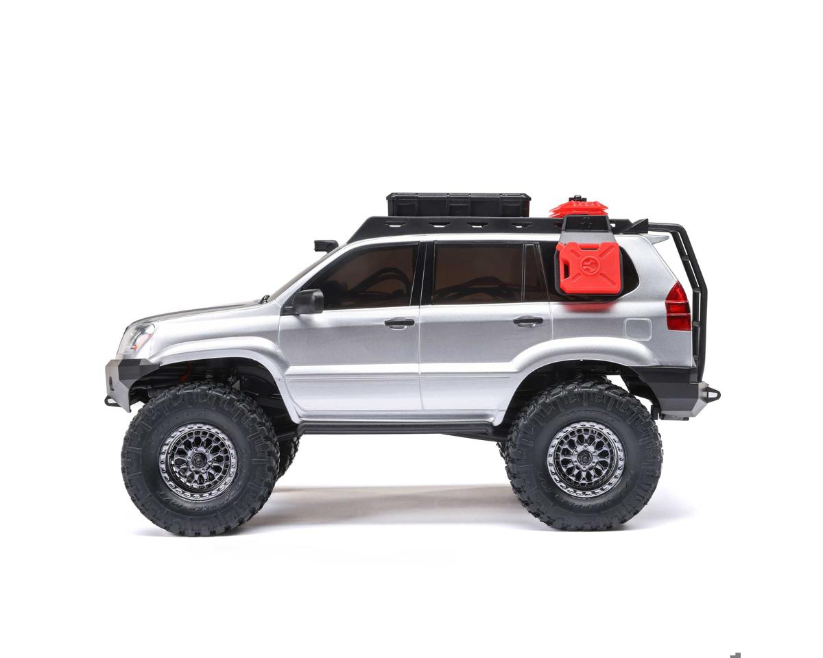 Axial SCX24 Lexus GX 470 1/24 4WD RTR Scale Mini Crawler Silver με Τηλεκατεύθυνση, Μπαταρία & Φορτιστή