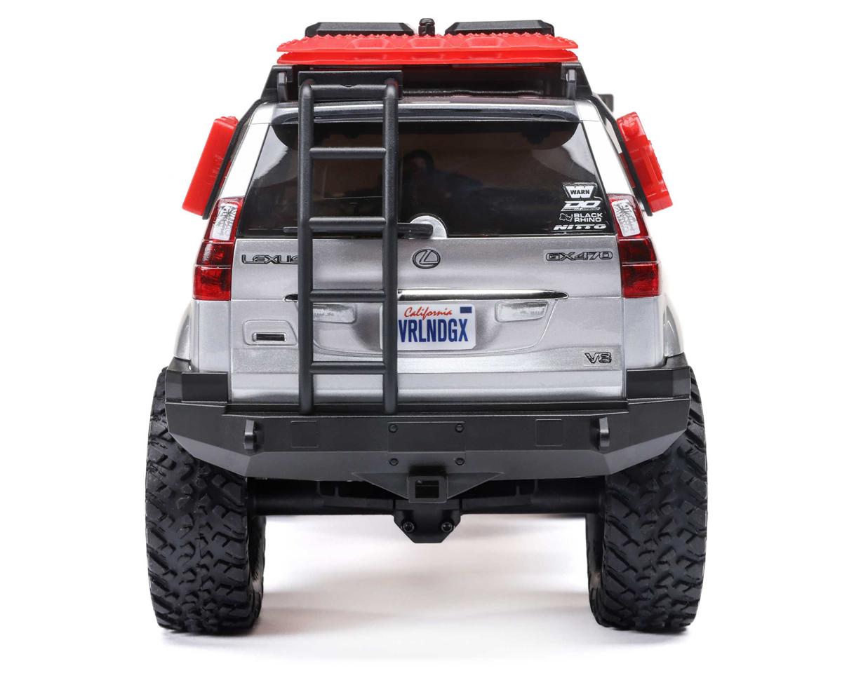 Axial SCX24 Lexus GX 470 1/24 4WD RTR Scale Mini Crawler Silver με Τηλεκατεύθυνση, Μπαταρία & Φορτιστή
