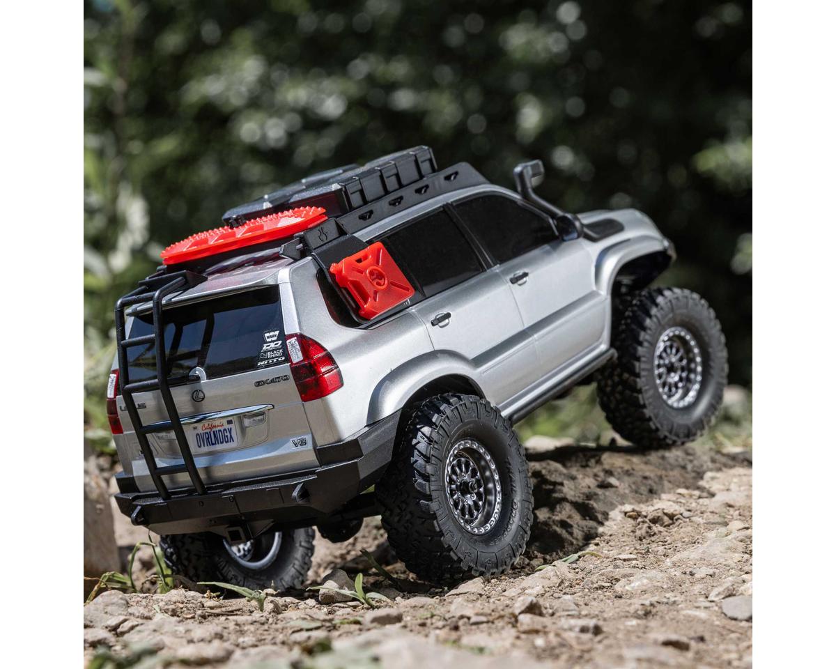 Axial SCX24 Lexus GX 470 1/24 4WD RTR Scale Mini Crawler Silver με Τηλεκατεύθυνση, Μπαταρία & Φορτιστή