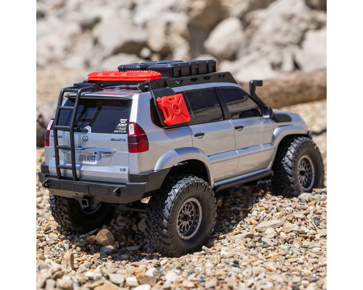 Axial SCX24 Lexus GX 470 1/24 4WD RTR Scale Mini Crawler Silver με Τηλεκατεύθυνση, Μπαταρία & Φορτιστή