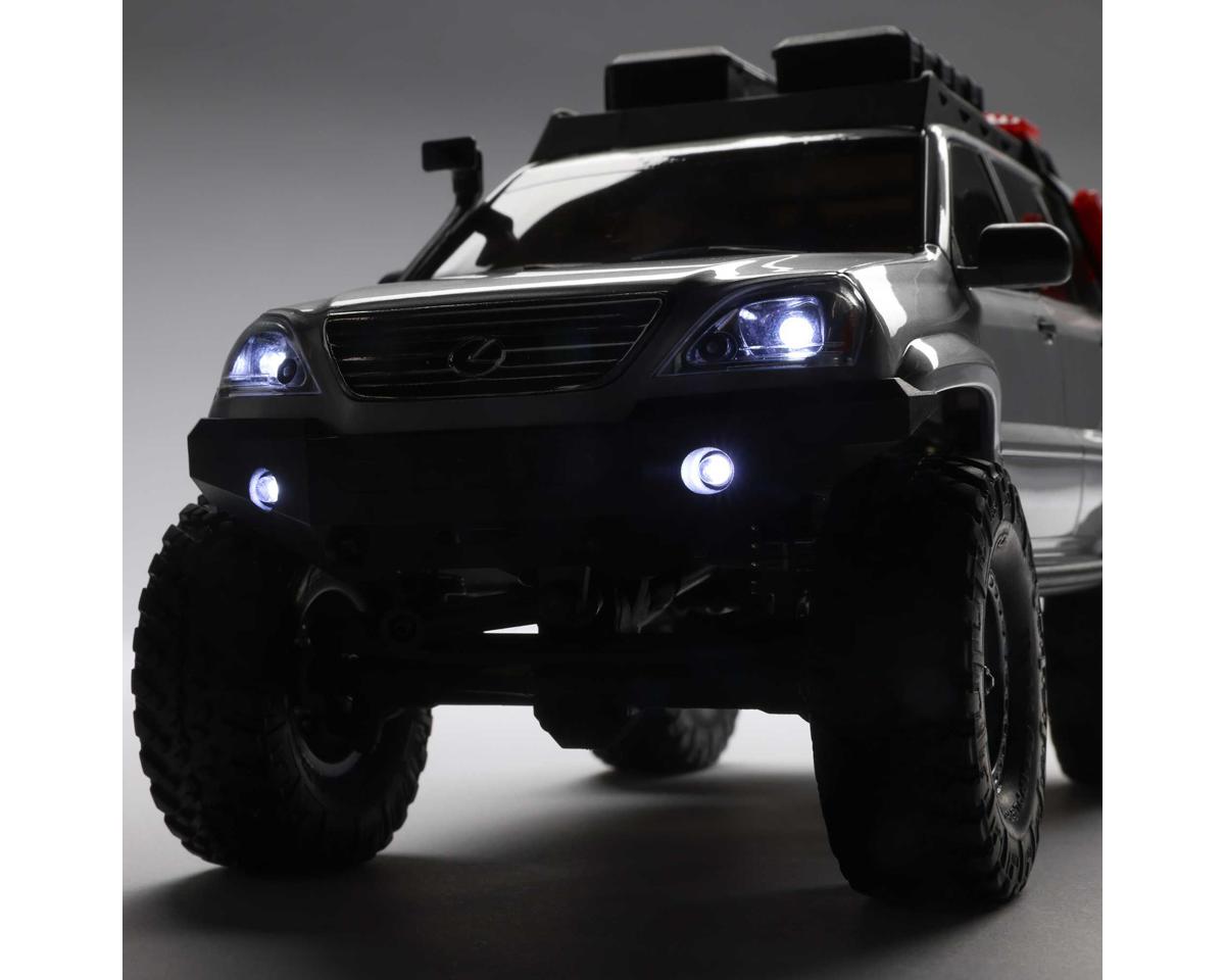 Axial SCX24 Lexus GX 470 1/24 4WD RTR Scale Mini Crawler Silver με Τηλεκατεύθυνση, Μπαταρία & Φορτιστή