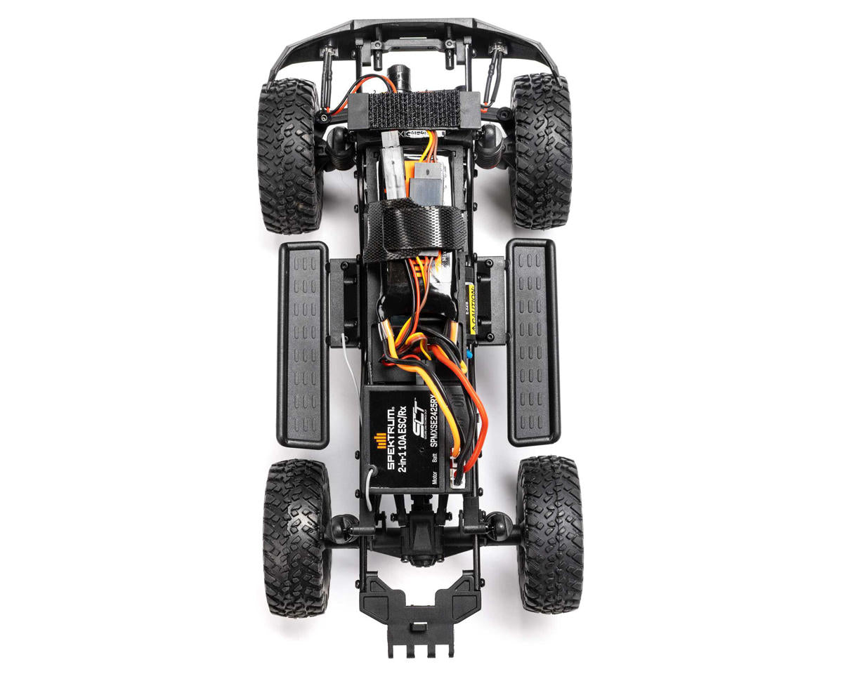 Axial SCX24 Lexus GX 470 1/24 4WD RTR Scale Mini Crawler Black με Τηλεκατεύθυνση, Μπαταρία & Φορτιστή