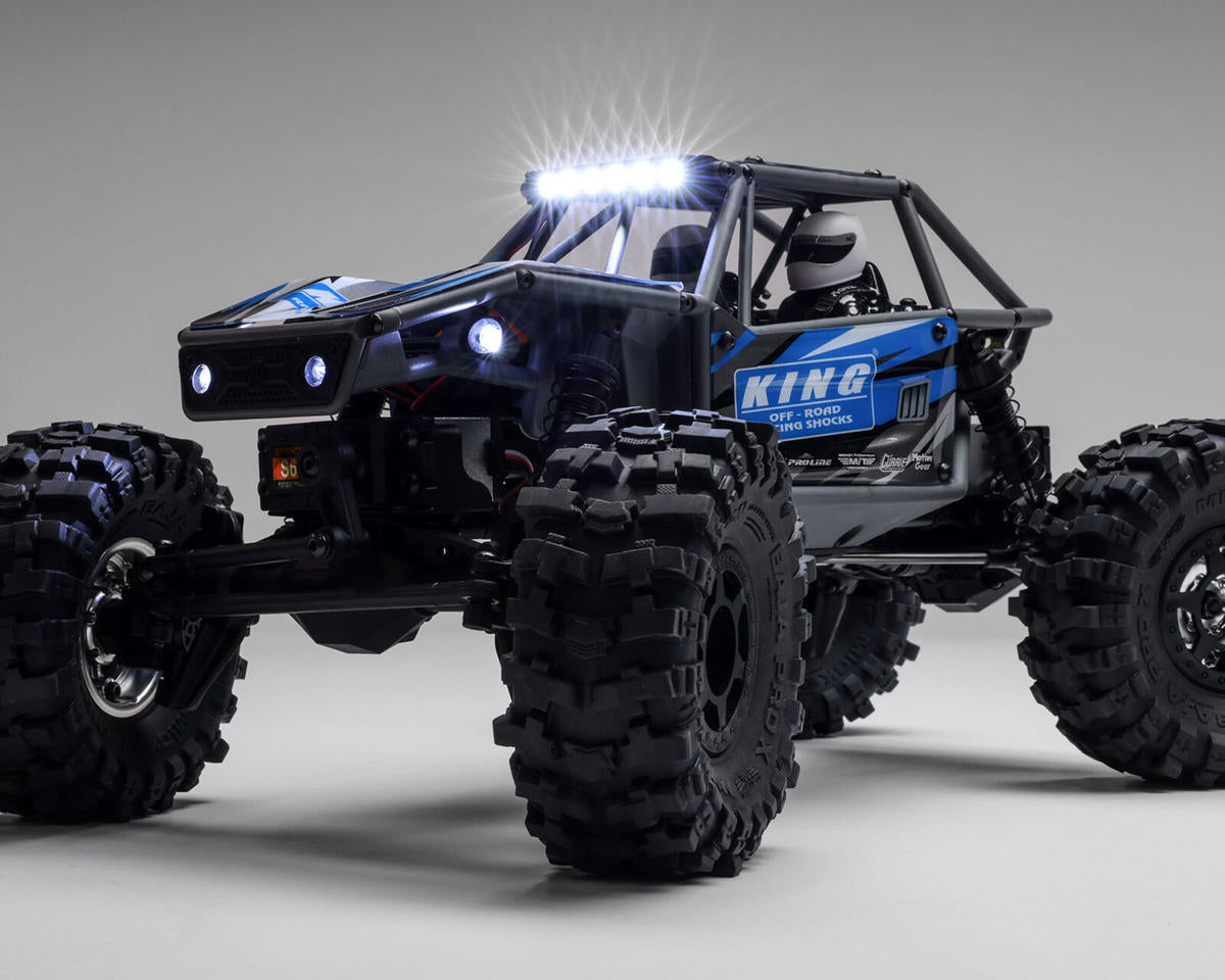 Axial UTB18 Capra 4WS 1/18 RTR 4WD Unlimited Trail Buggy (Blue) w/2.4GHz Radio, Battery & Charger