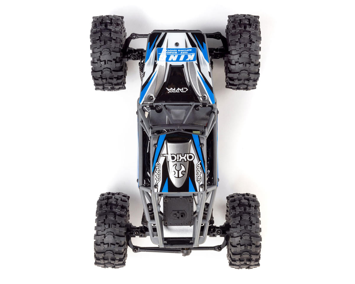 Axial UTB18 Capra 4WS 1/18 RTR 4WD Unlimited Trail Buggy (Blue) w/2.4GHz Radio, Battery & Charger