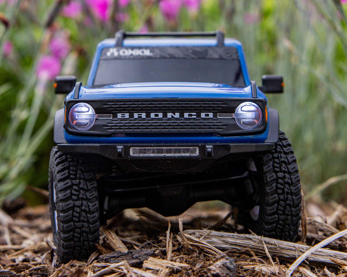 Axial SCX30 Ford Bronco 1/30 4WD RTR Scale Mini Crawler Blue – Με Μπαταρία, Φορτιστή & 2.4GHz Πομπό