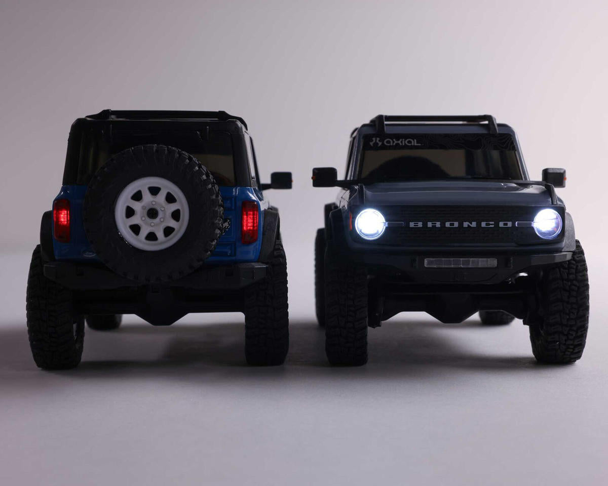 Axial SCX30 Ford Bronco 1/30 4WD RTR Scale Mini Crawler Blue – Με Μπαταρία, Φορτιστή & 2.4GHz Πομπό