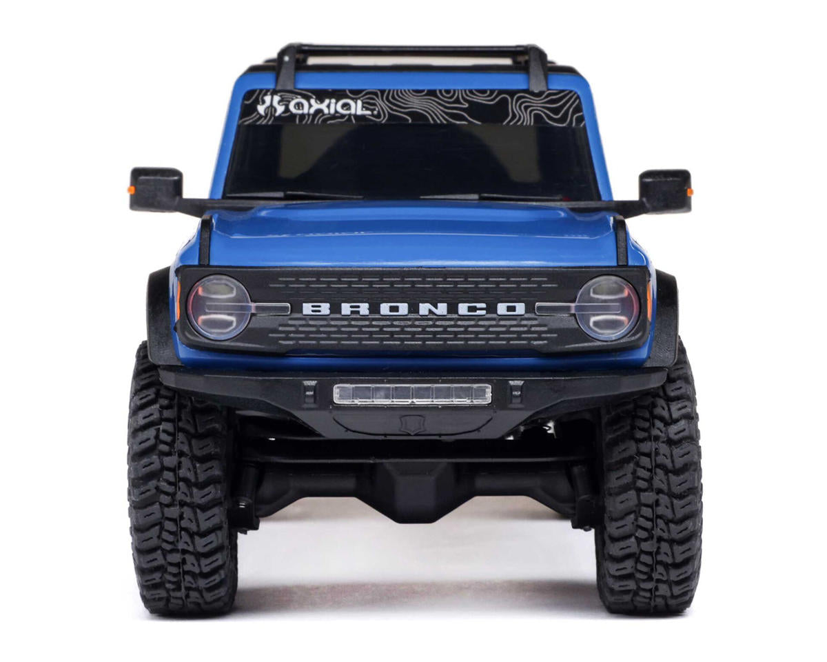 Axial SCX30 Ford Bronco 1/30 4WD RTR Scale Mini Crawler Blue – Με Μπαταρία, Φορτιστή & 2.4GHz Πομπό