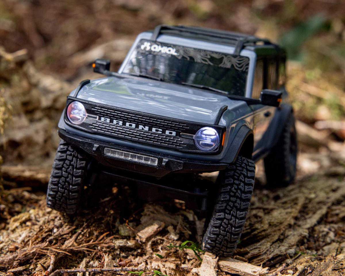 Axial SCX30 Ford Bronco Grey 1/30 4WD RTR Mini Crawler – Με 2.4GHz Radio, Μπαταρία & Φορτιστή