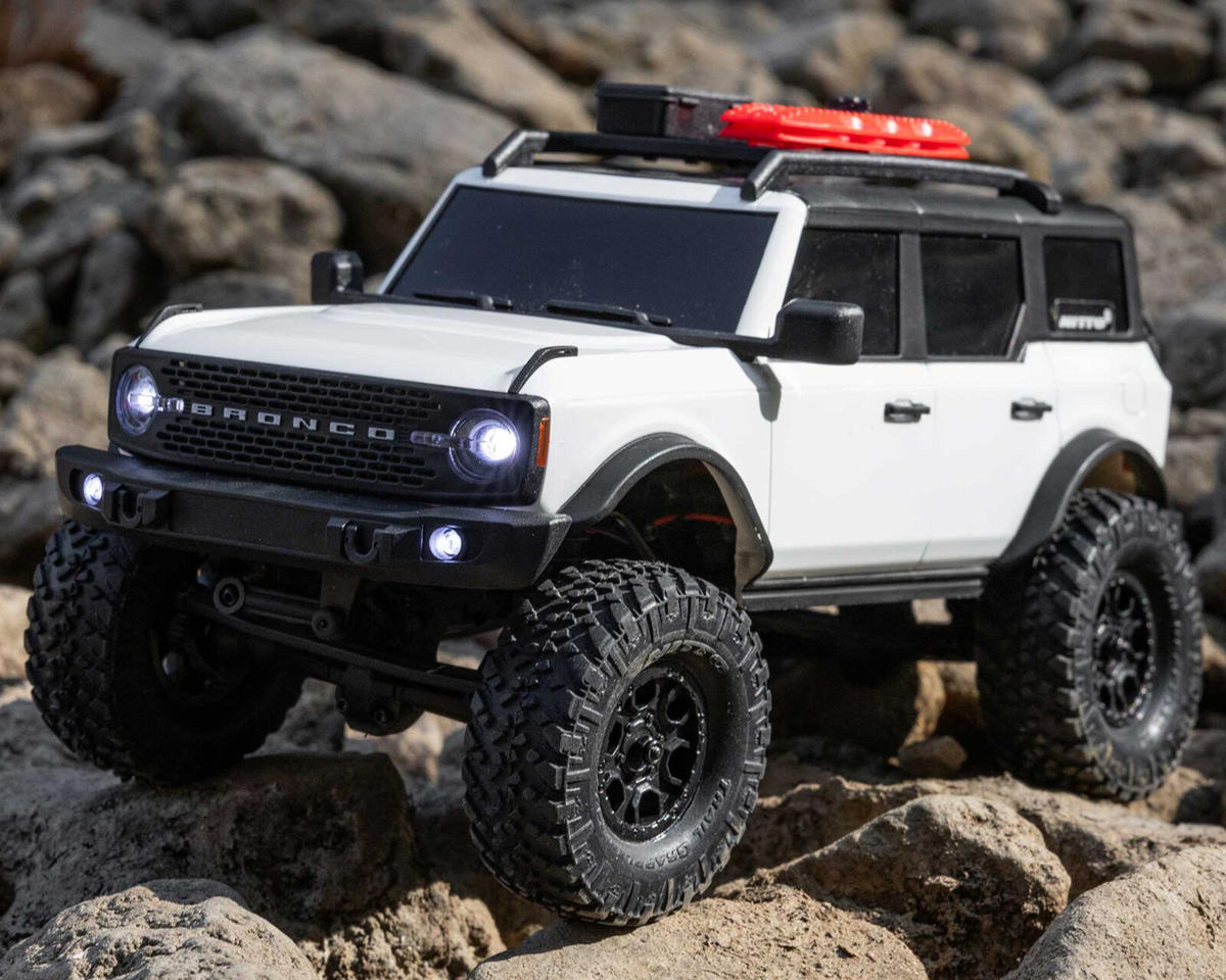 Axial SCX24 Ford Bronco Hard Body 1/24 RTR 1/24 4WD RTR Mini Crawler με μπαταρία & φορτιστή