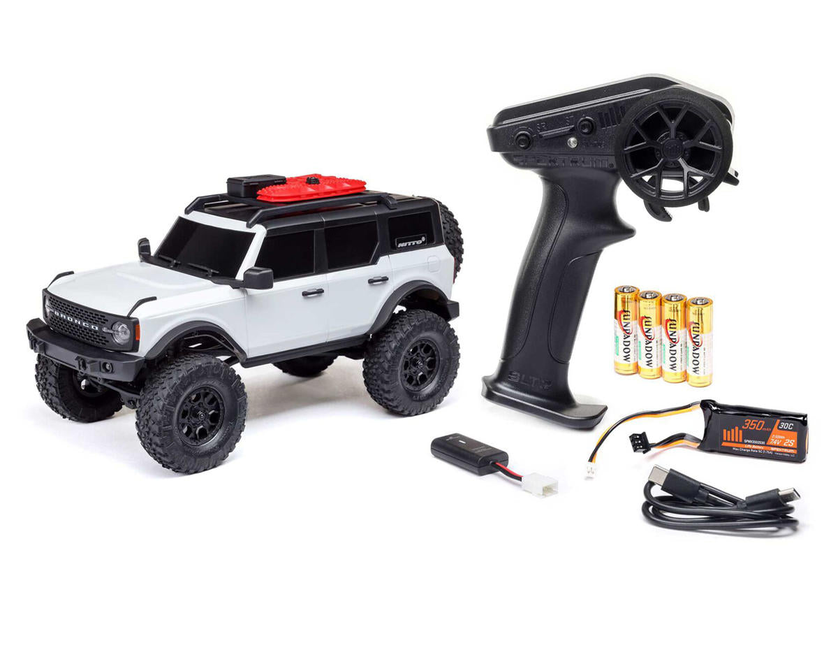 Axial SCX24 Ford Bronco Hard Body 1/24 RTR 1/24 4WD RTR Mini Crawler με μπαταρία & φορτιστή