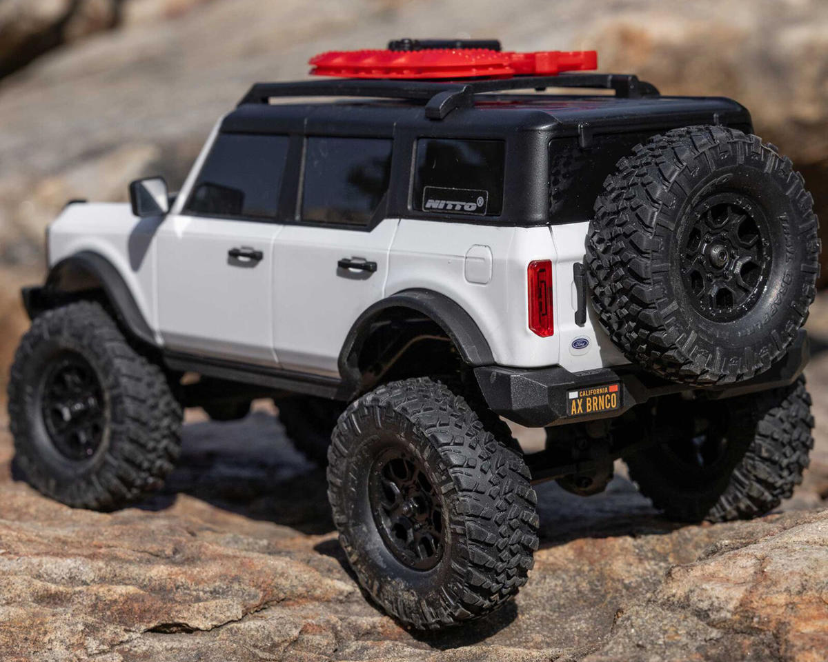 Axial SCX24 Ford Bronco Hard Body 1/24 RTR 1/24 4WD RTR Mini Crawler με μπαταρία & φορτιστή