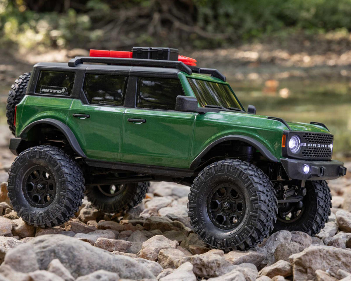 Axial SCX24 Ford Bronco Hard Body 1/24 RTR 1/24 4WD RTR Mini Crawler με μπαταρία & φορτιστή