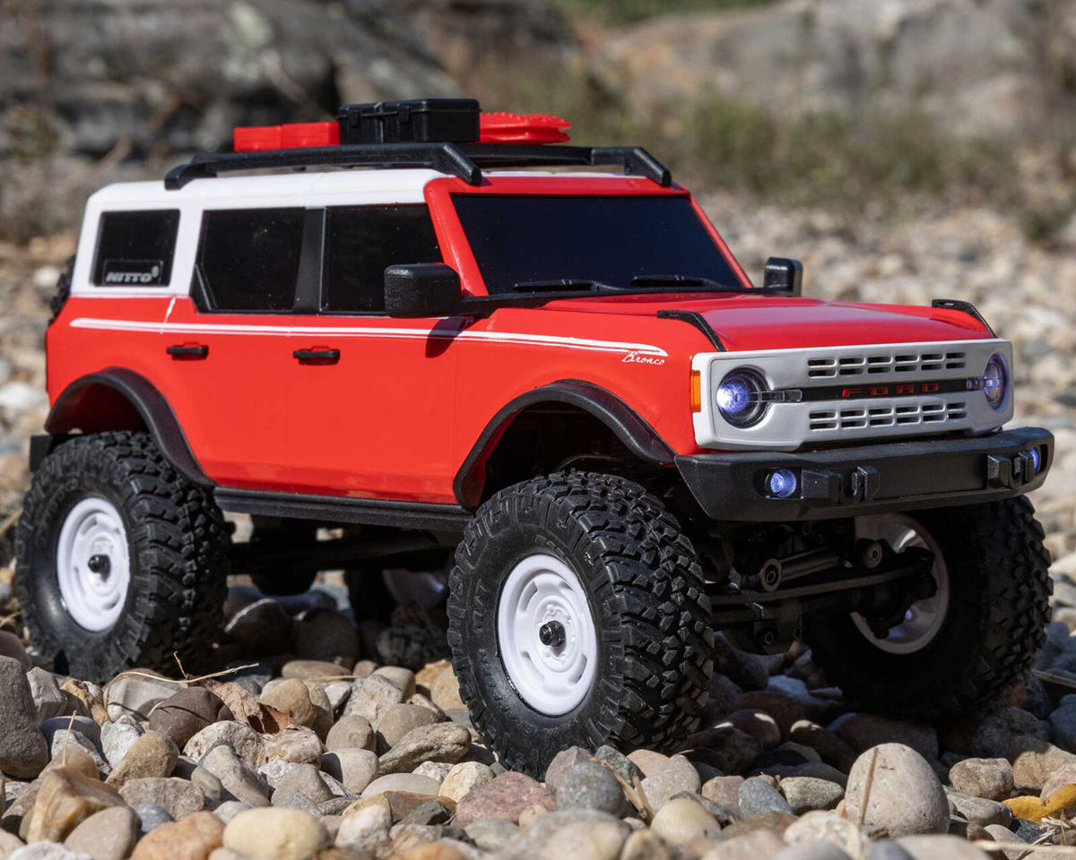Axial SCX24 Ford Bronco Hard Body 1/24 RTR 1/24 4WD RTR Mini Crawler με μπαταρία & φορτιστή