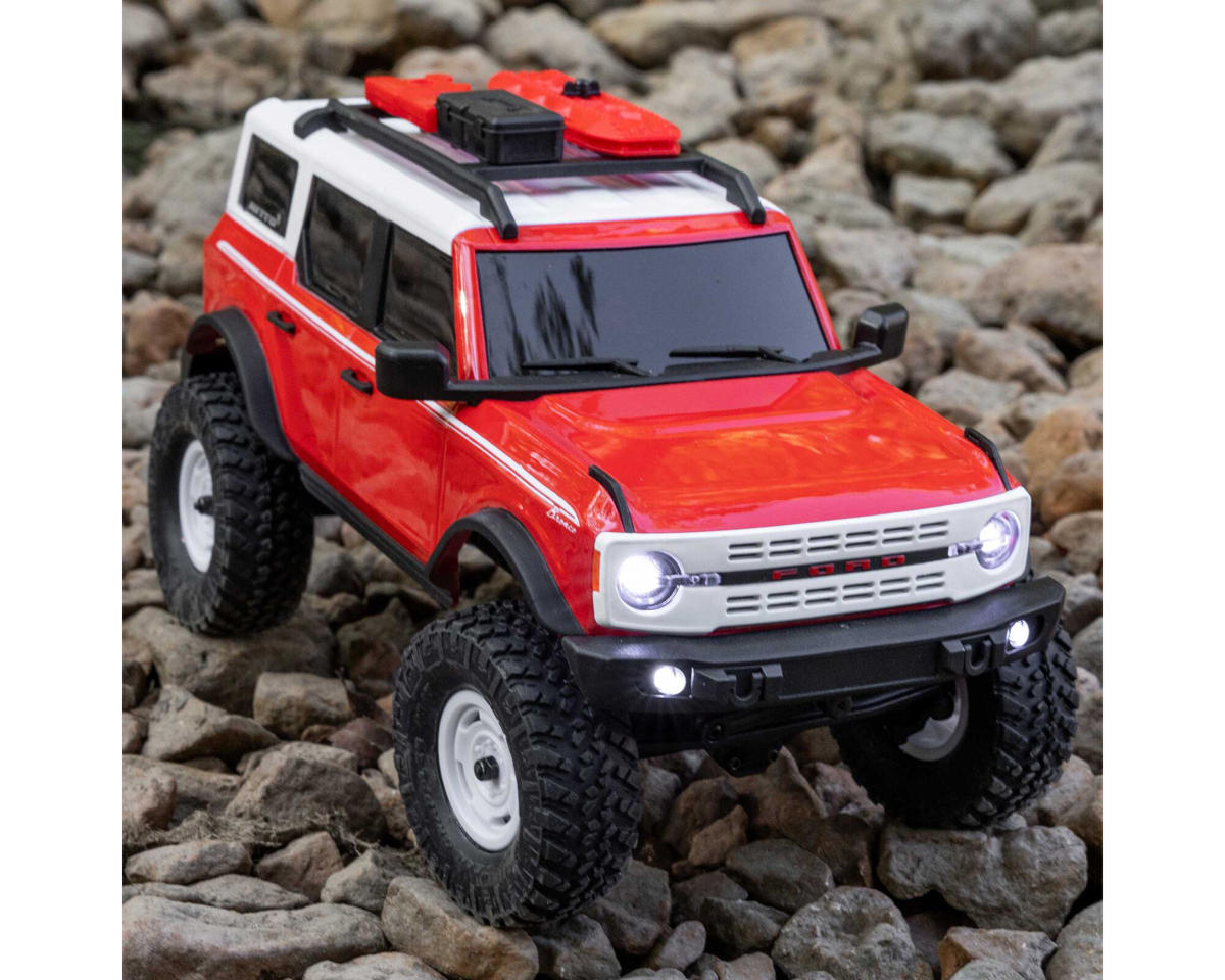 Axial SCX24 Ford Bronco Hard Body 1/24 RTR 1/24 4WD RTR Mini Crawler με μπαταρία & φορτιστή