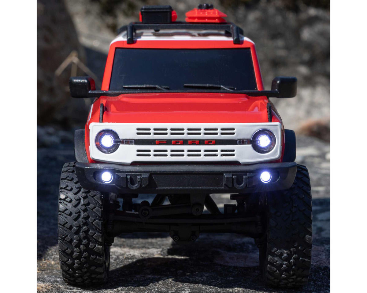 Axial SCX24 Ford Bronco Hard Body 1/24 RTR 1/24 4WD RTR Mini Crawler με μπαταρία & φορτιστή