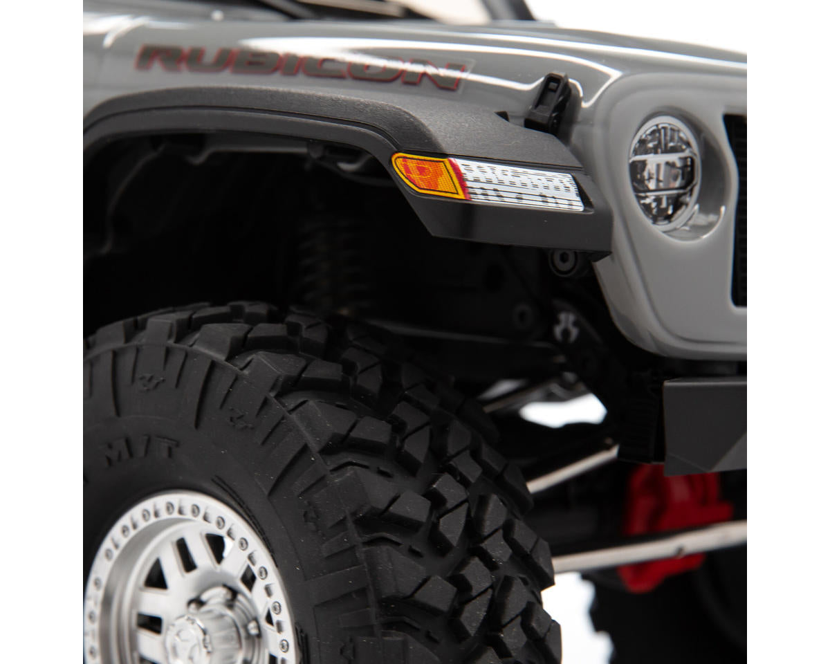 Axial SCX10 III Jeep JLU Wrangler 1/10 4WD RTR Rock Crawler Grey με Portals & DX3 2.4GHz