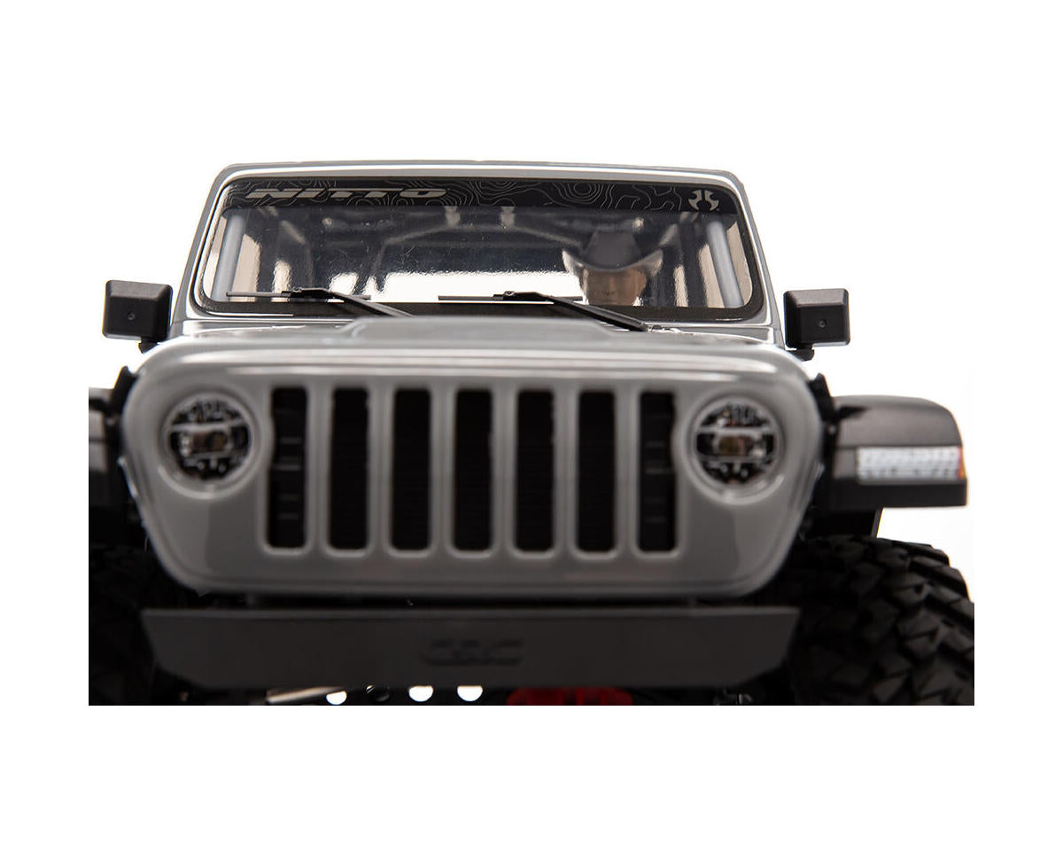 Axial SCX10 III Jeep JLU Wrangler 1/10 4WD RTR Rock Crawler Grey με Portals & DX3 2.4GHz