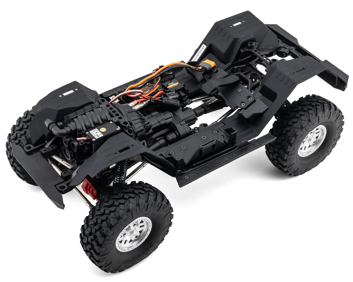 Axial SCX10 III Jeep JLU Wrangler 1/10 4WD RTR Rock Crawler Grey με Portals & DX3 2.4GHz