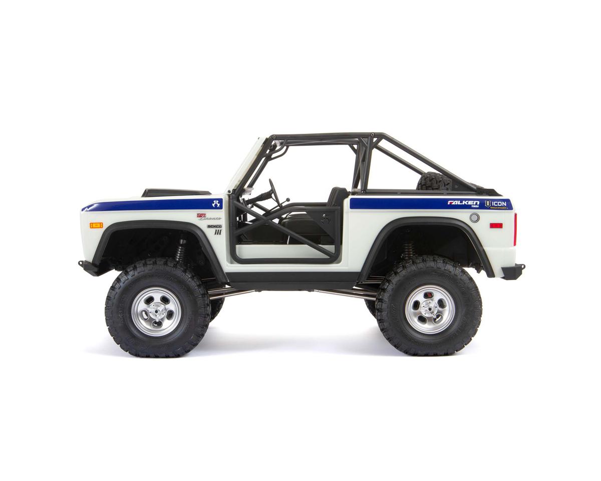 Axial SCX10 III Early Ford Bronco 1/10 4WD RTR Rock Crawler White με DX3 2.4GHz