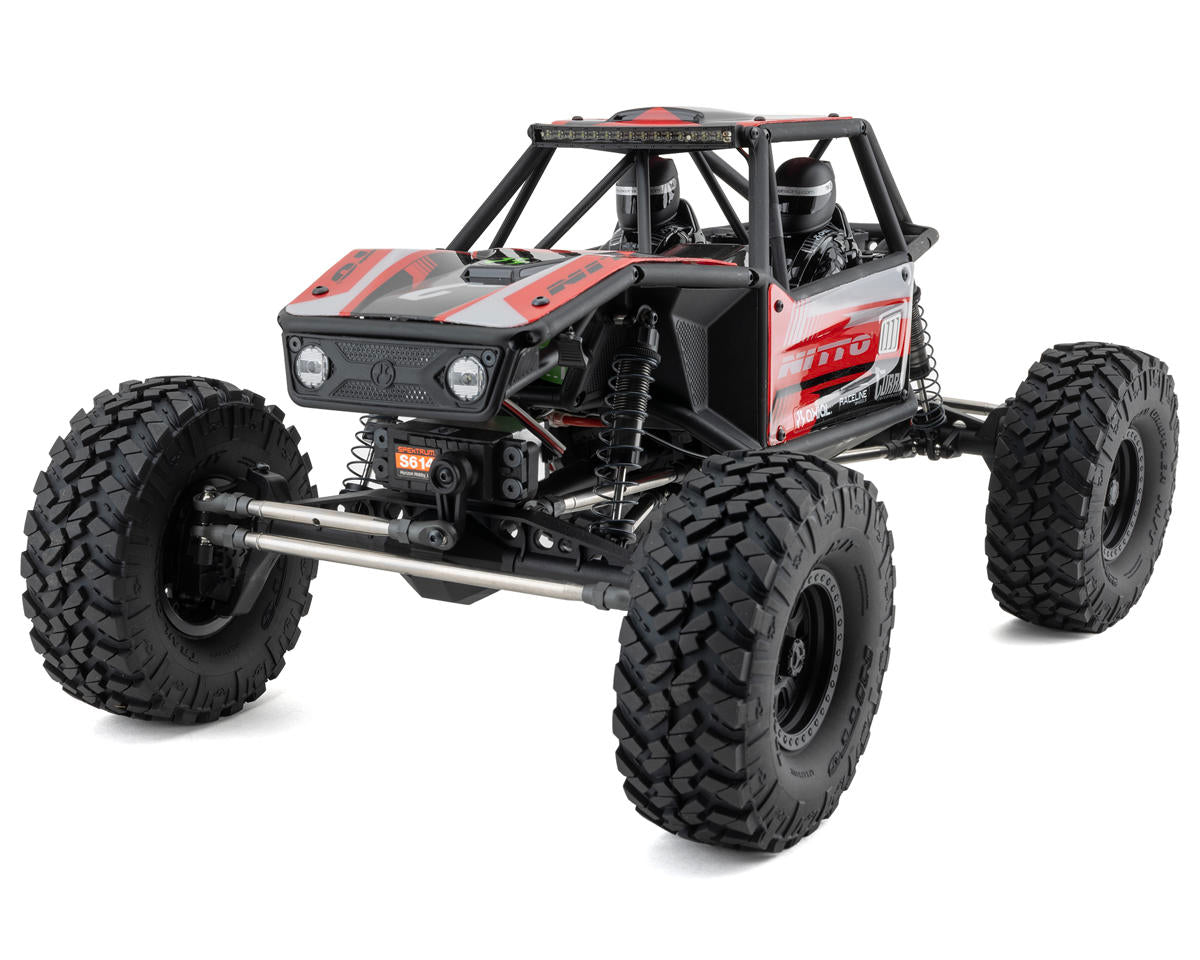 Axial Capra 1.9 4WS Unlimited Trail Buggy 1/10 RTR 4WD Rock Crawler (Black) w/DX3 2.4GHz Radio