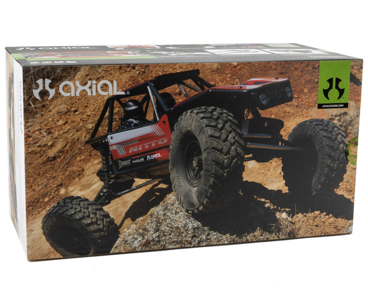 Axial Capra 1.9 4WS Unlimited Trail Buggy 1/10 RTR 4WD Rock Crawler (Black) w/DX3 2.4GHz Radio