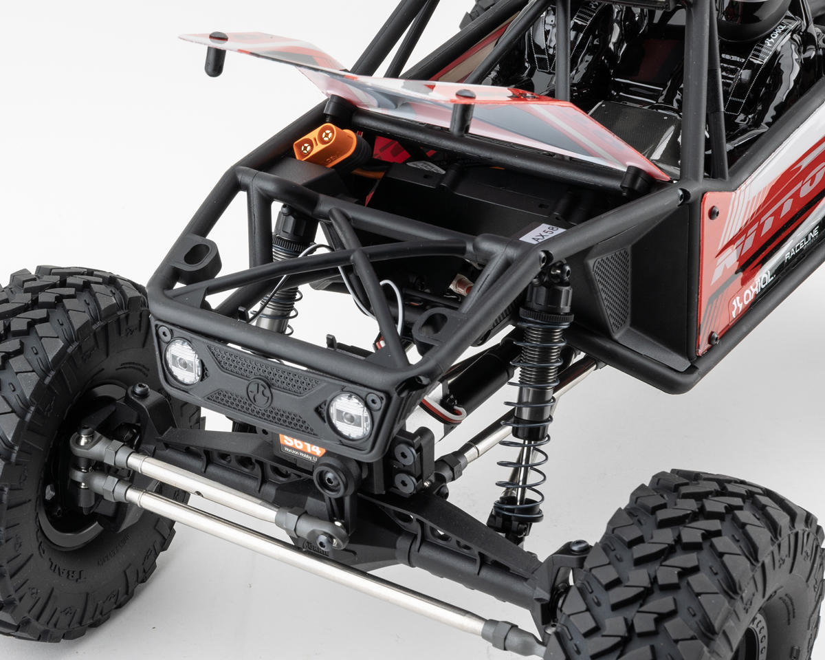 Axial Capra 1.9 4WS Unlimited Trail Buggy 1/10 RTR 4WD Rock Crawler (Black) w/DX3 2.4GHz Radio