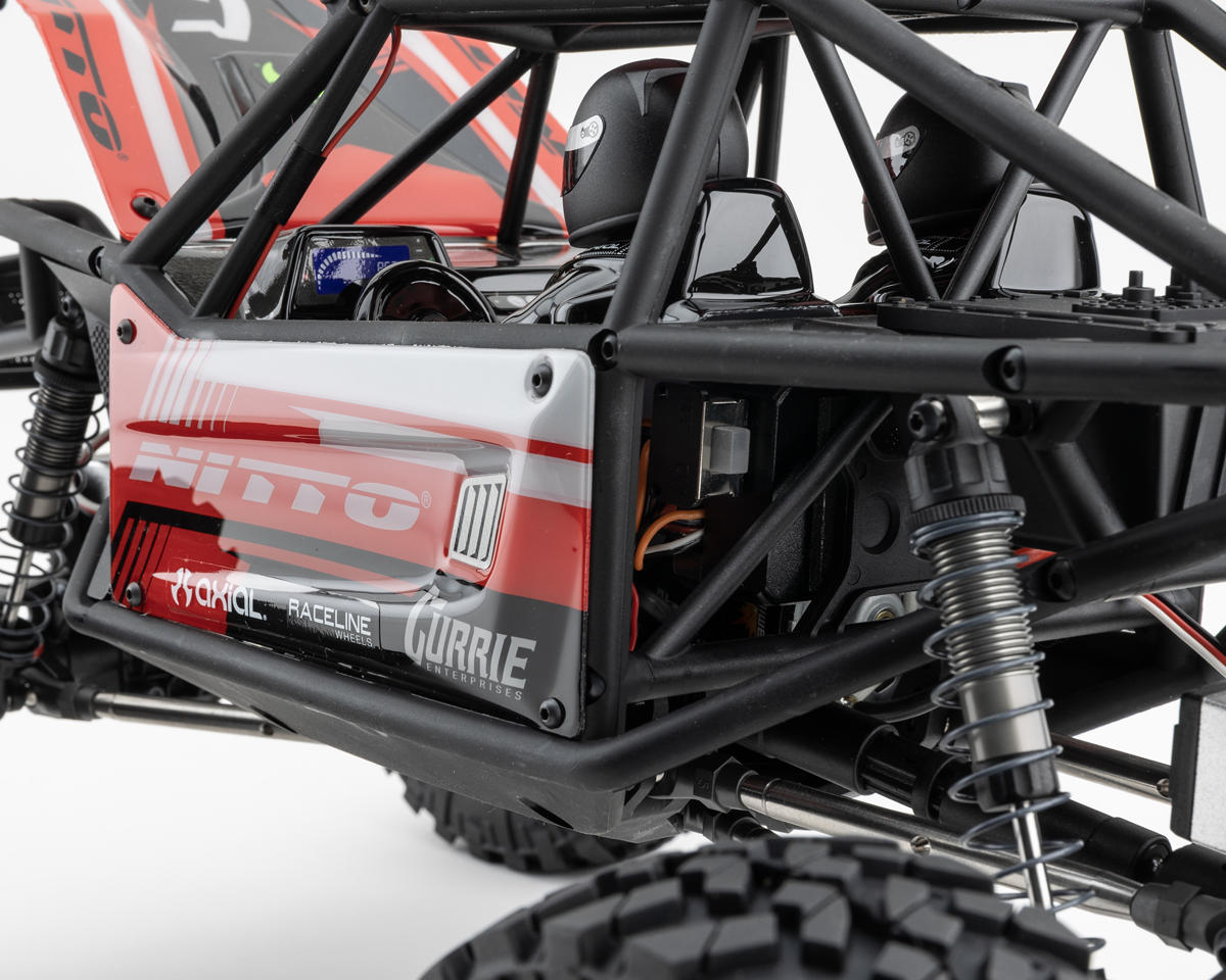 Axial Capra 1.9 4WS Unlimited Trail Buggy 1/10 RTR 4WD Rock Crawler (Black) w/DX3 2.4GHz Radio