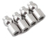 Axial Capra 1.9 Stainless Steel Pivot Ball 12.75mm (4)