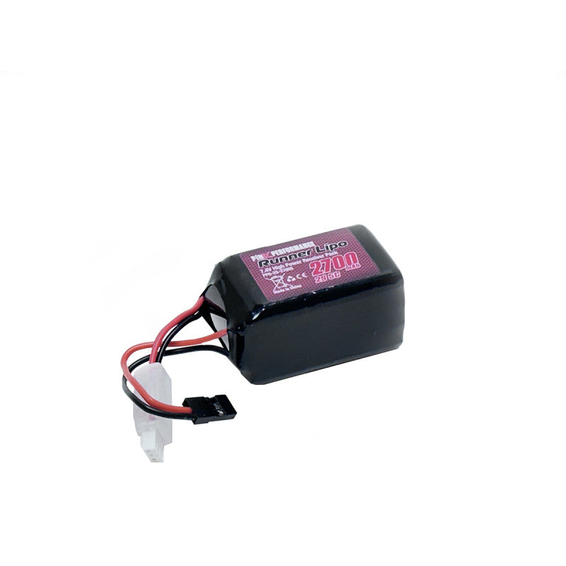 Pink Performance Runner Rx LiPo 2S 7.4V-2700 (JR) 54x32x31mm 97g – Hump