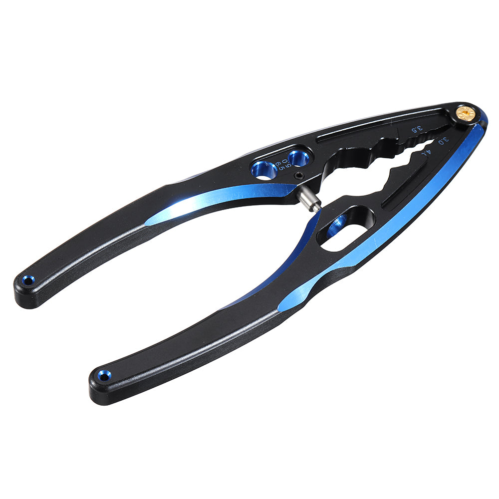 PROTONRC Aluminum RC Multi-function Shock Absorber Clamp Shaft Pliers Rod Ball Assembly Disassembly Tool for RC Model 1/8 1/10