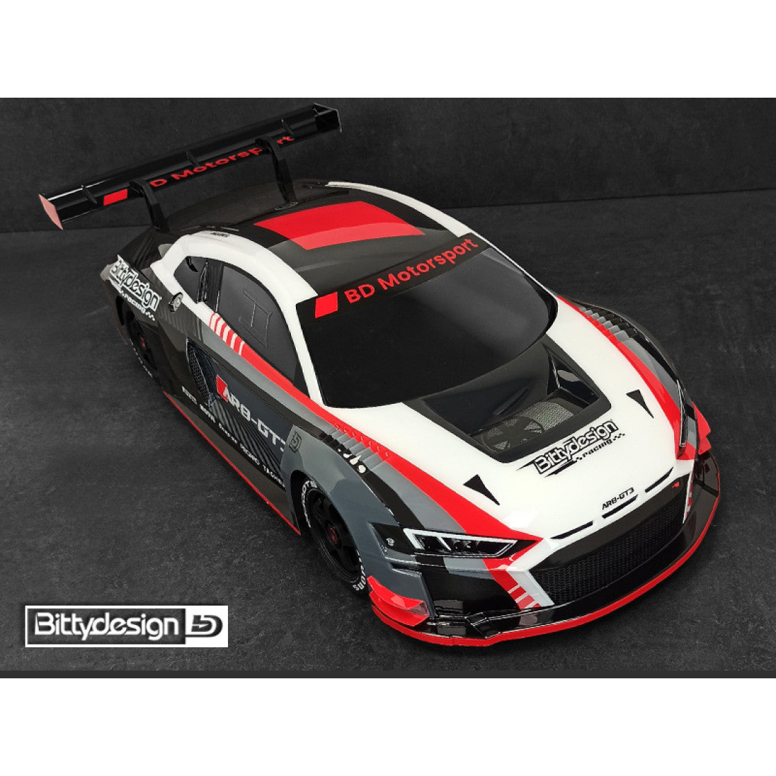 Bittydesign AR8-GT3 1/7 Διάφανο Αμάξωμα GT για Arrma Infraction / Limitless