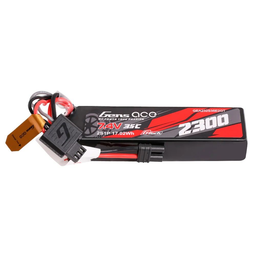 Gens ace G-Tech 2300mAh 7.4V 35C 2S LiPo Battery με iEC2 Plug