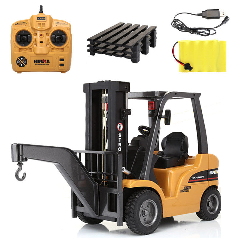 HUINA 1577 1/10 RC Fork Lift 8CH 2.4GHz – Τηλεκατευθυνόμενο Κλαρκ με Die-Cast Μέρη