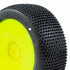 PROCIRCUIT CLAYMORE v2 BUGGY C1 (SUPER SOFT) PRE-MOUNTED YELLOW (2pcs.)