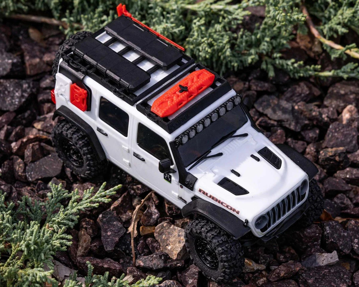 Axial SCX30 Jeep Wrangler JLU 1/30 4WD RTR Mini Crawler (Λευκό)