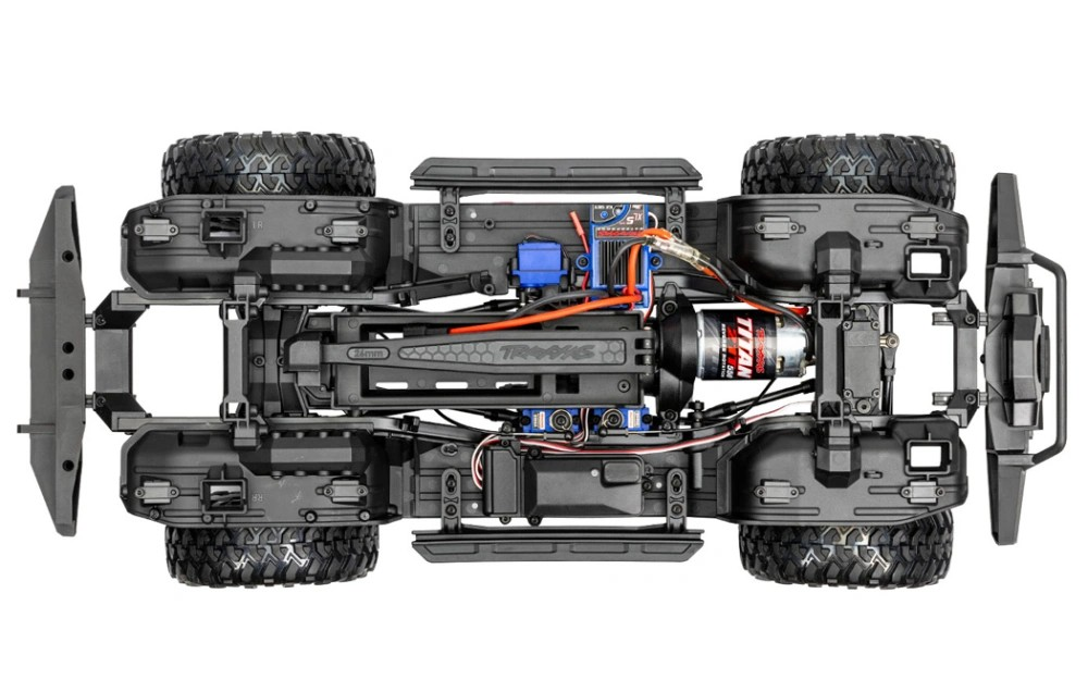 Traxxas TRX-4® 1/10 Trail Crawler Land Rover Defender Silver RTR (XL-5 HV & TQi 2.4GHz)
