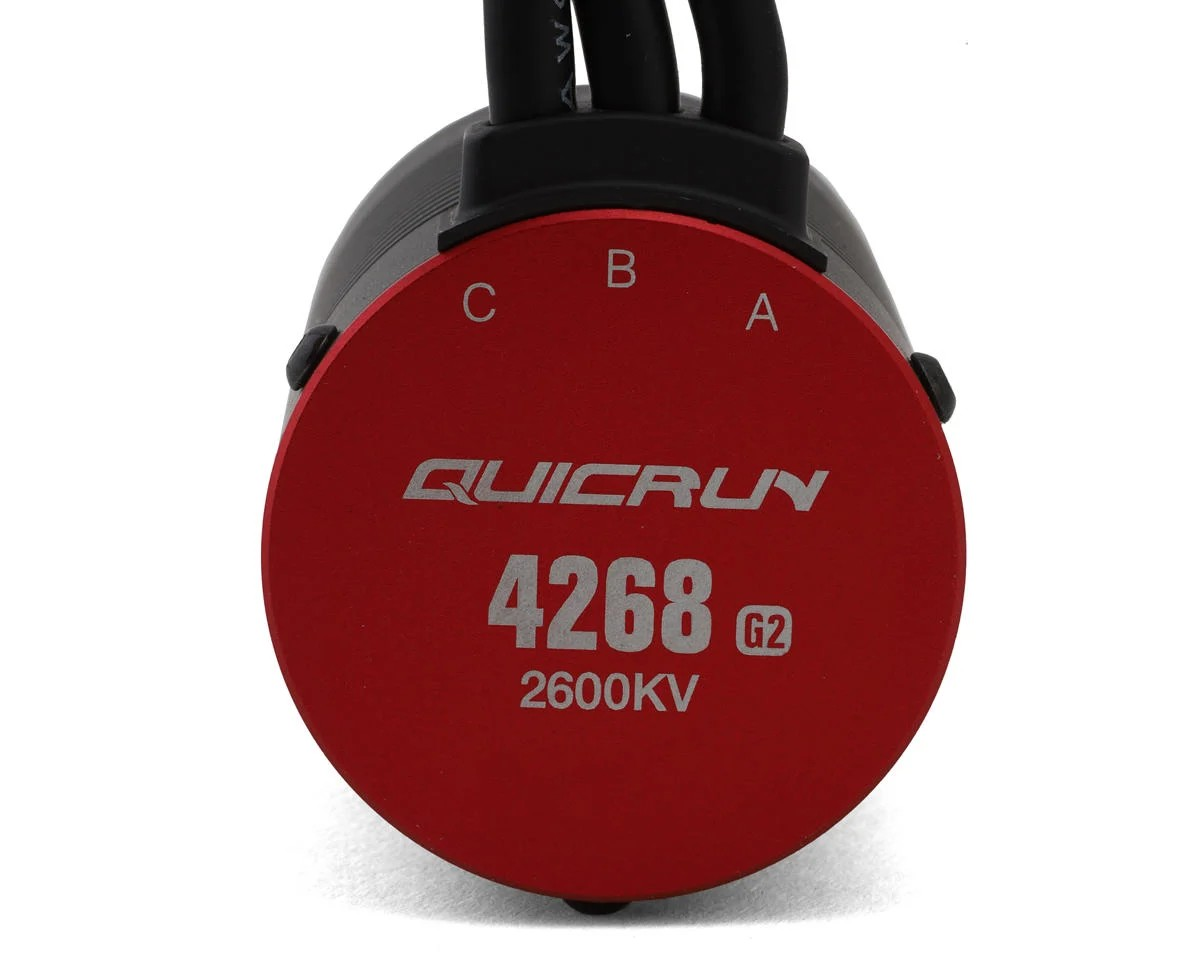 Hobbywing QuicRun 8BL150 G2 Combo 4268SL 2600kV για 1/8 Brushless RC