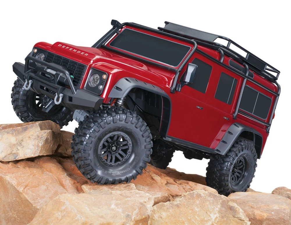 Traxxas TRX-4 Land Rover Defender RTR 1/10 Trail Crawler Red