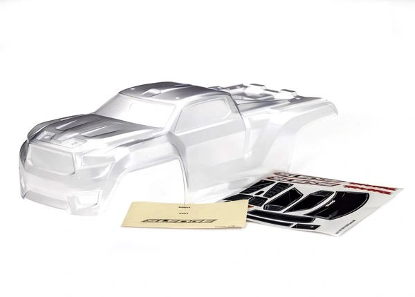 Traxxas Body Sledge Clear w/ Decals