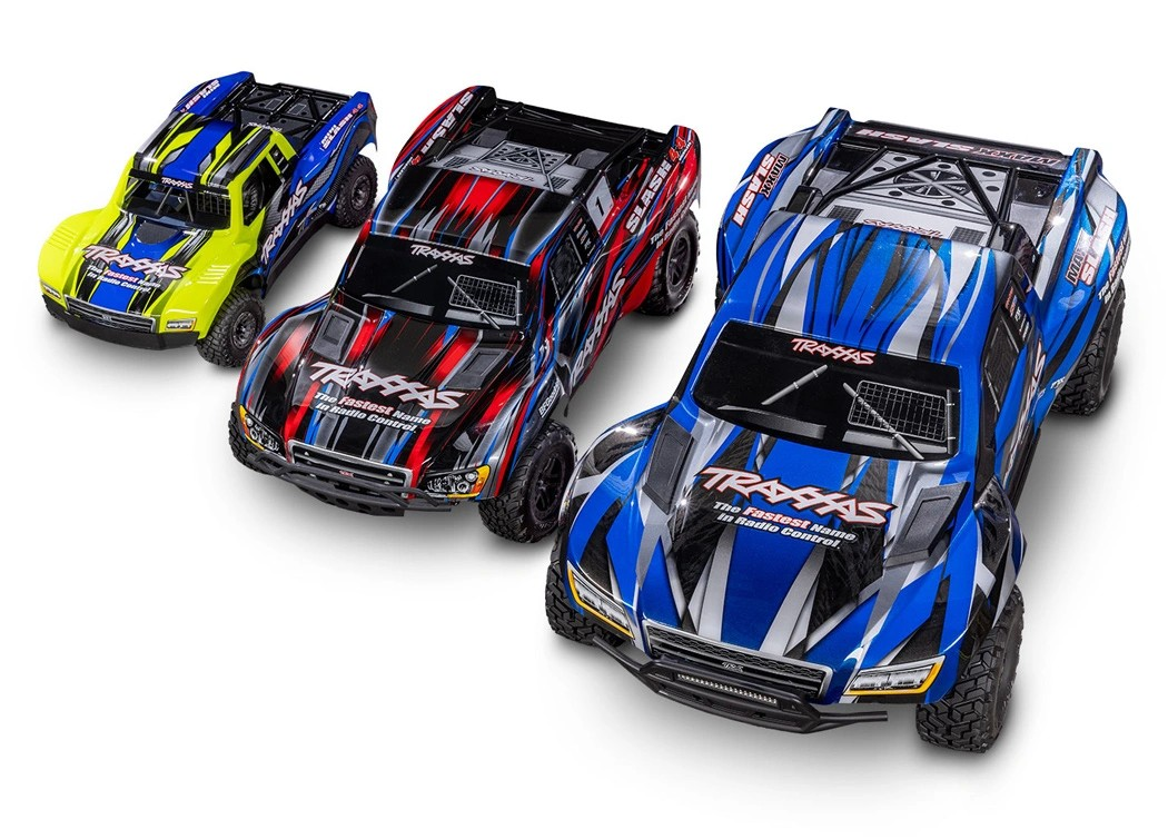 Traxxas Mini Slash® Brushless 1/16 4WD RTR Short Course Truck (Yellow) w/TQ™ 2.4Ghz Radio, Battery