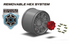 Louise RC ST-MCROSS 1/10 Soft Tires & Wheels (2) | Removable Hex 12mm, 14mm & 17mm