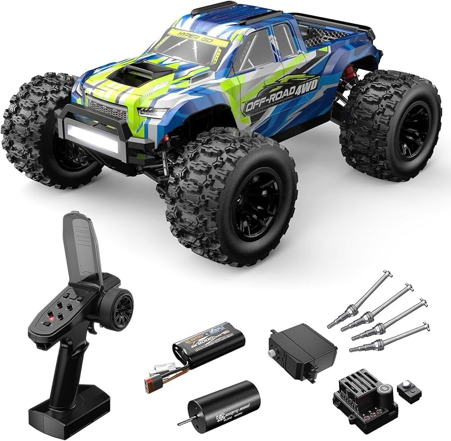 MJX Hyper GO 14208 1/14 Brushless Monster Truck 4WD RTR με Μπαταρία & Φορτιστή