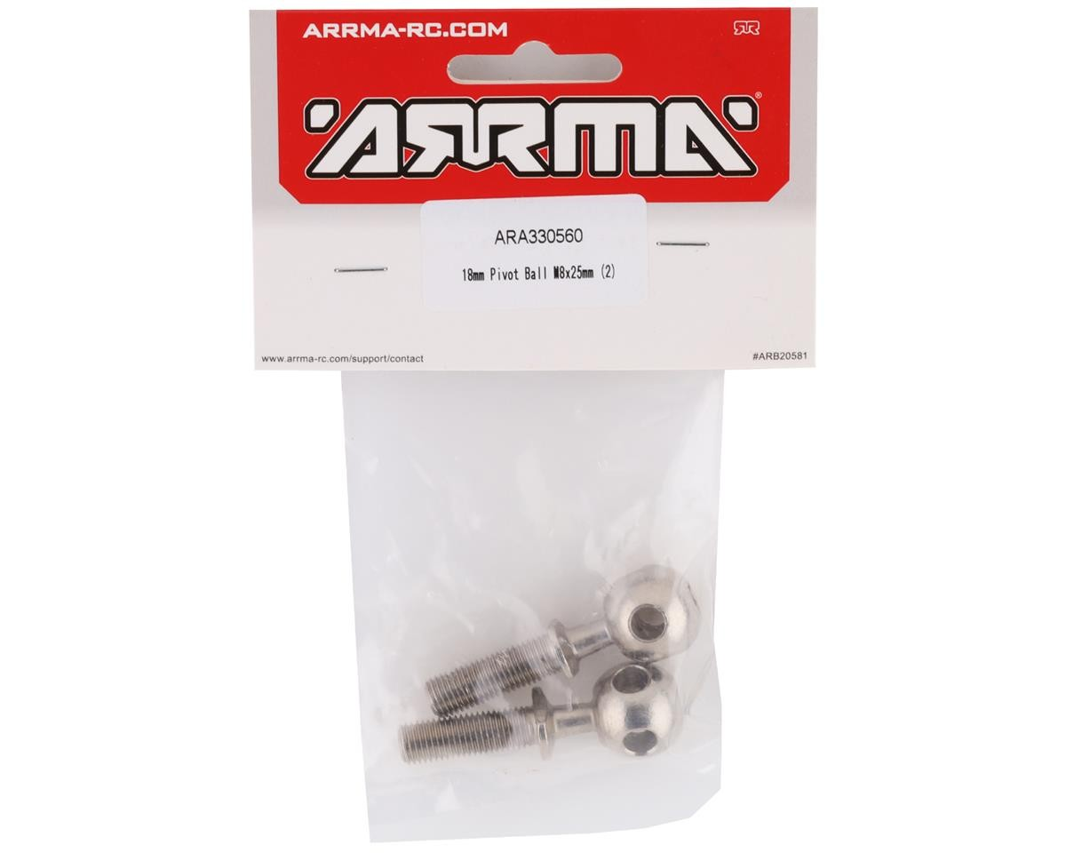 Arrma 8S BLX 18mm Pivot Ball Set (2pcs) | Racerc