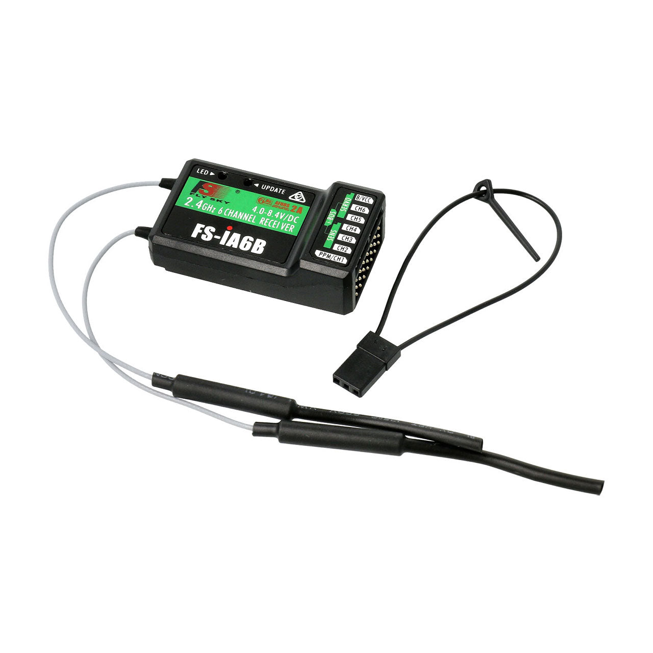 Flysky FS-iA6B AFHDS 2A Receiver 6CH – Δέκτης 6 Καναλιών με i-BUS, PPM & S.BUS