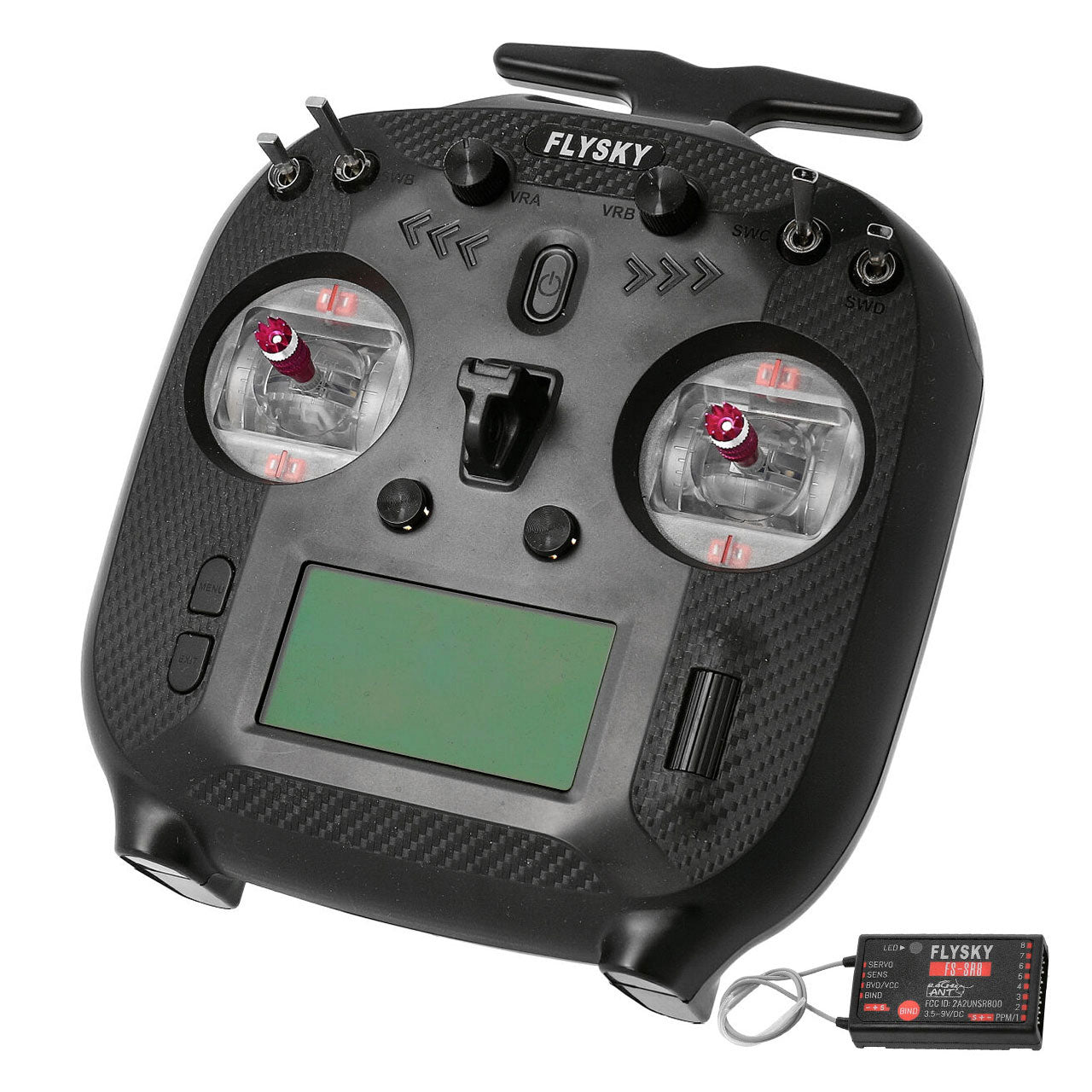 FlySky FS-ST8 Upgrade 2.4GHz Radio Set 8-10CH με Δέκτη FS-SR8 (AFHDS 3 / ANT)