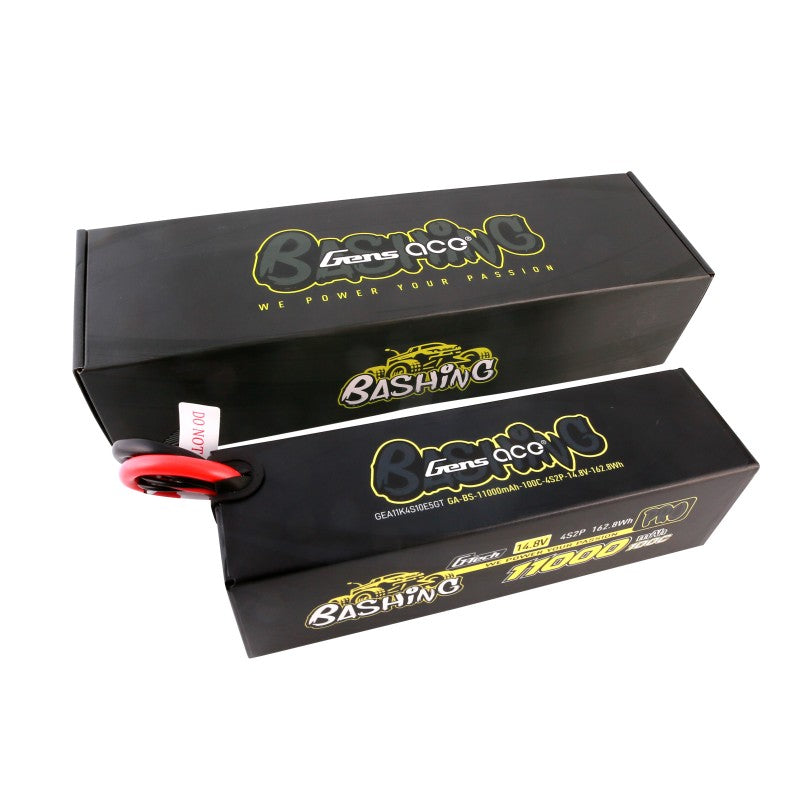 Gens ace G-Tech 11000mAh 14.8V 100C 4S2P Hardcase LiPo (EC5) | Racerc