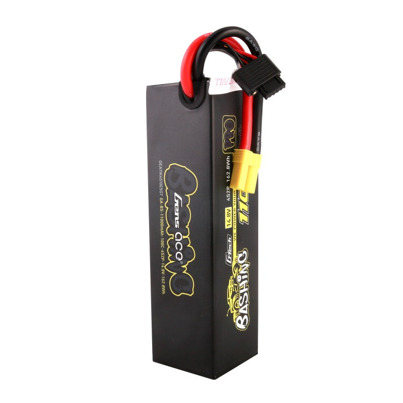 Gens ace G-Tech 11000mAh 14.8V 100C 4S2P Hardcase LiPo (EC5) | Racerc