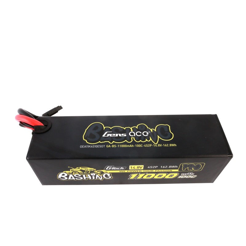 Gens ace G-Tech 11000mAh 14.8V 100C 4S2P Hardcase LiPo (EC5) | Racerc