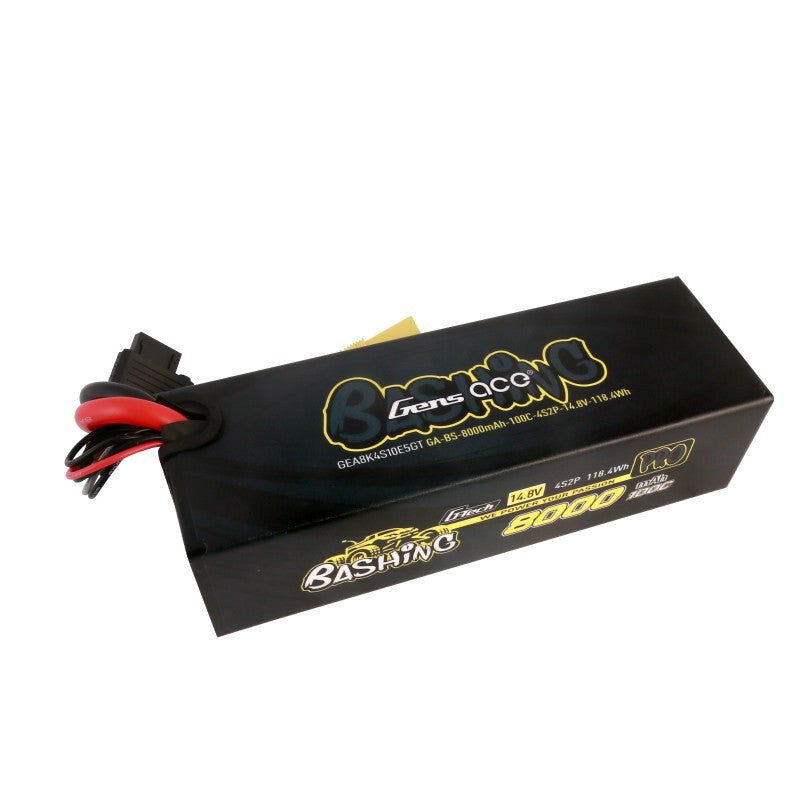 Gens Ace G-Tech 8000mAh 14.8V 100C 4S LiPo Battery EC5 – Bashing Series
