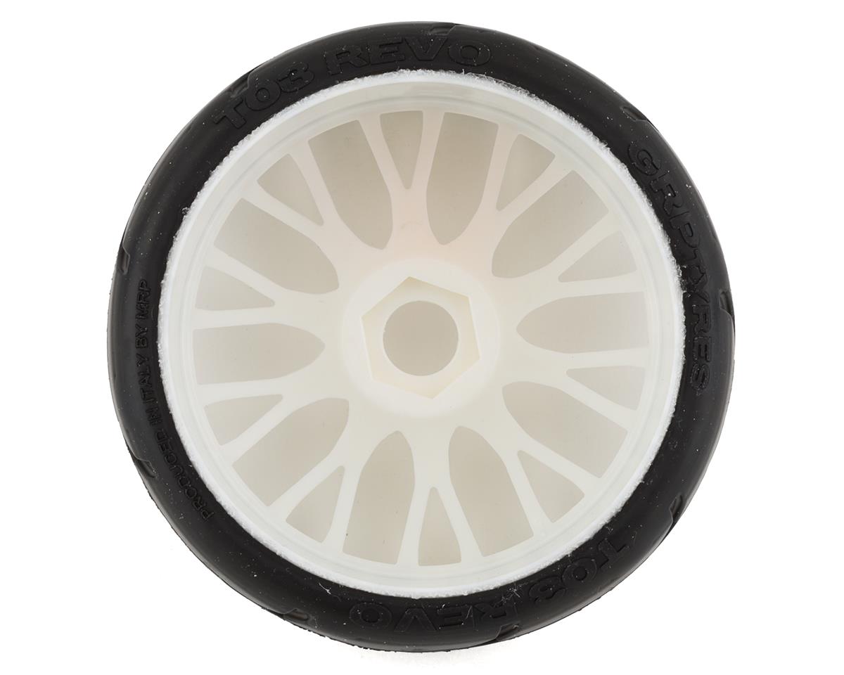 1/8 GT T03 REVO Mounted Tires – Κολλημένα Λάστιχα σε 20 Spoke RIGID White Wheels με Επιλογή Γόμας XB / XM